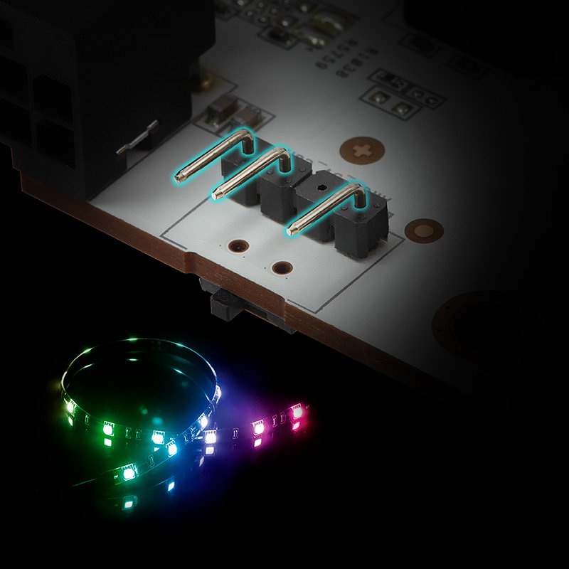 VGA LED Header (Taichi White)